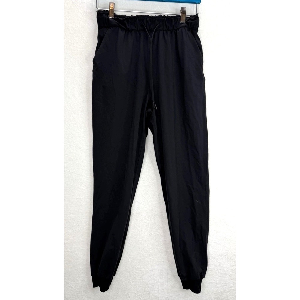 Lululemon Women's Stretch High-Rise Jogger Full Length in Black Size 6